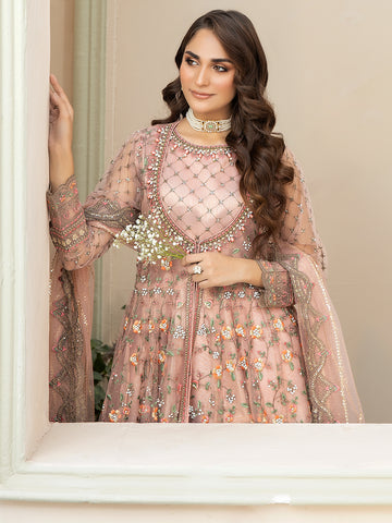 SJ-3024 PINK | Luxury Semi Formal