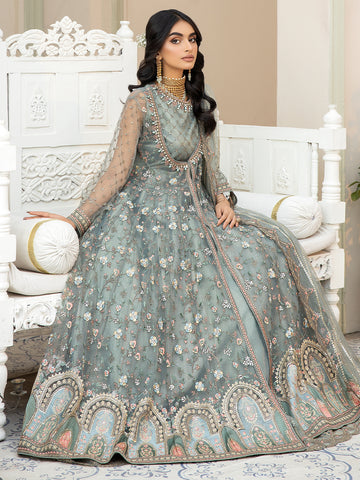 SJ-3024 GREY | Luxury Semi Formal